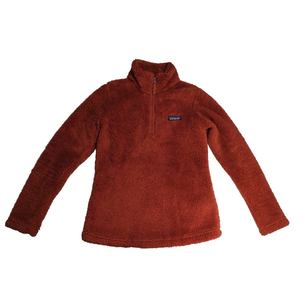 Patagonia Women's Los Gatos 1/4 Zip Fleece Pullover Orange Size XS